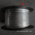 7x19 Dia.3 mm Cable de acero galvanizado